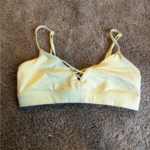 yellow alo sports bra ✨